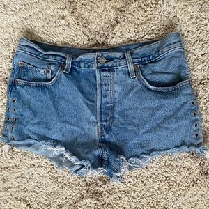 Levi’s denim shorts